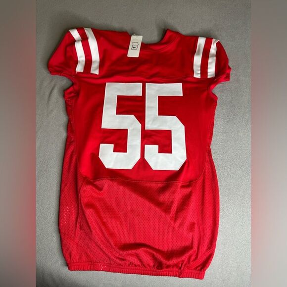 NWT 2018 RARE NIKE SAMPLE AUTHENTIC PRO CUT OLE MISS FOOTBALL JERSEY MEN'S SZ L - Picture 2 of 16